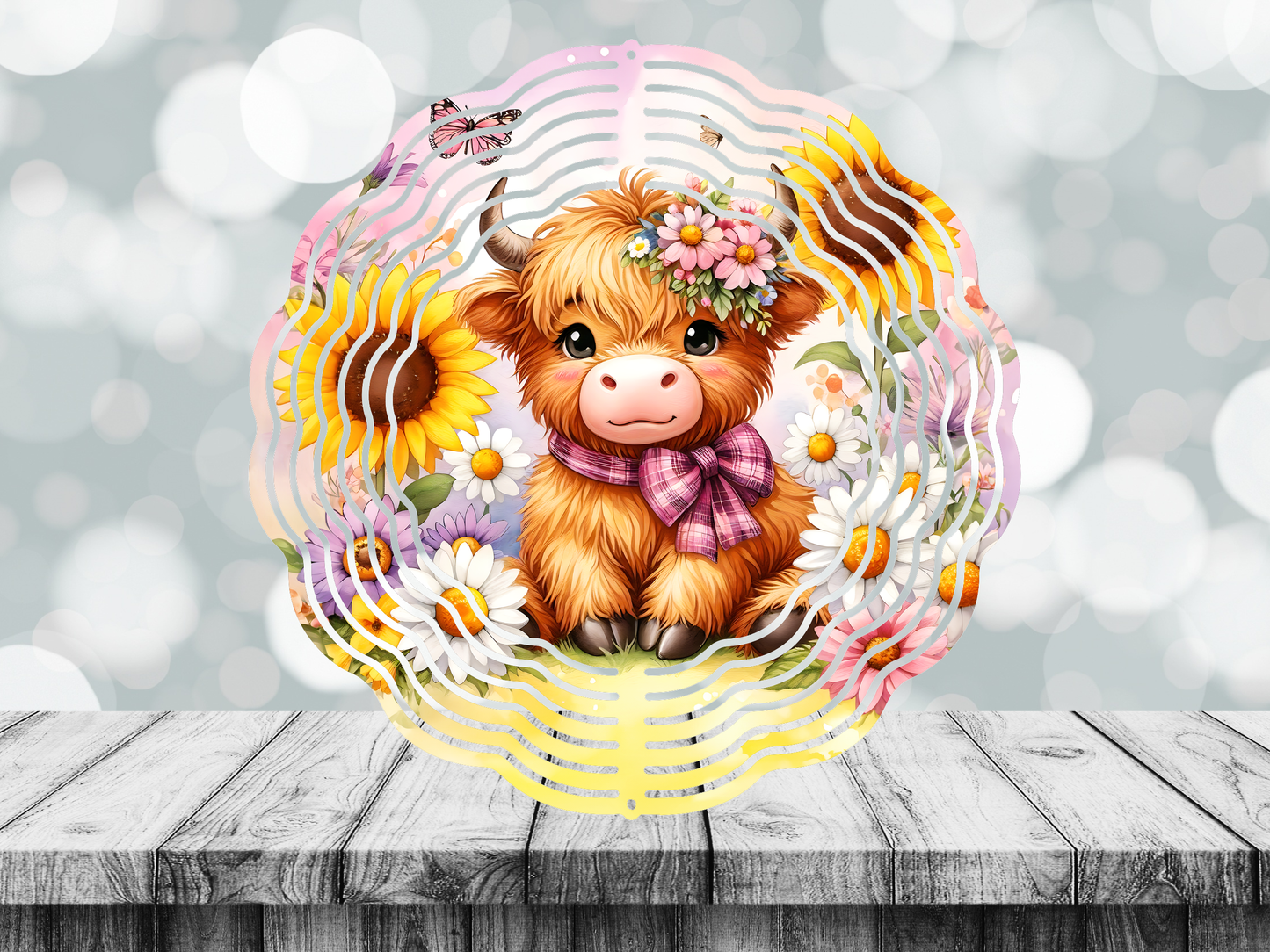 Cow Spinner4 Wind Spinner 8inch/10inch