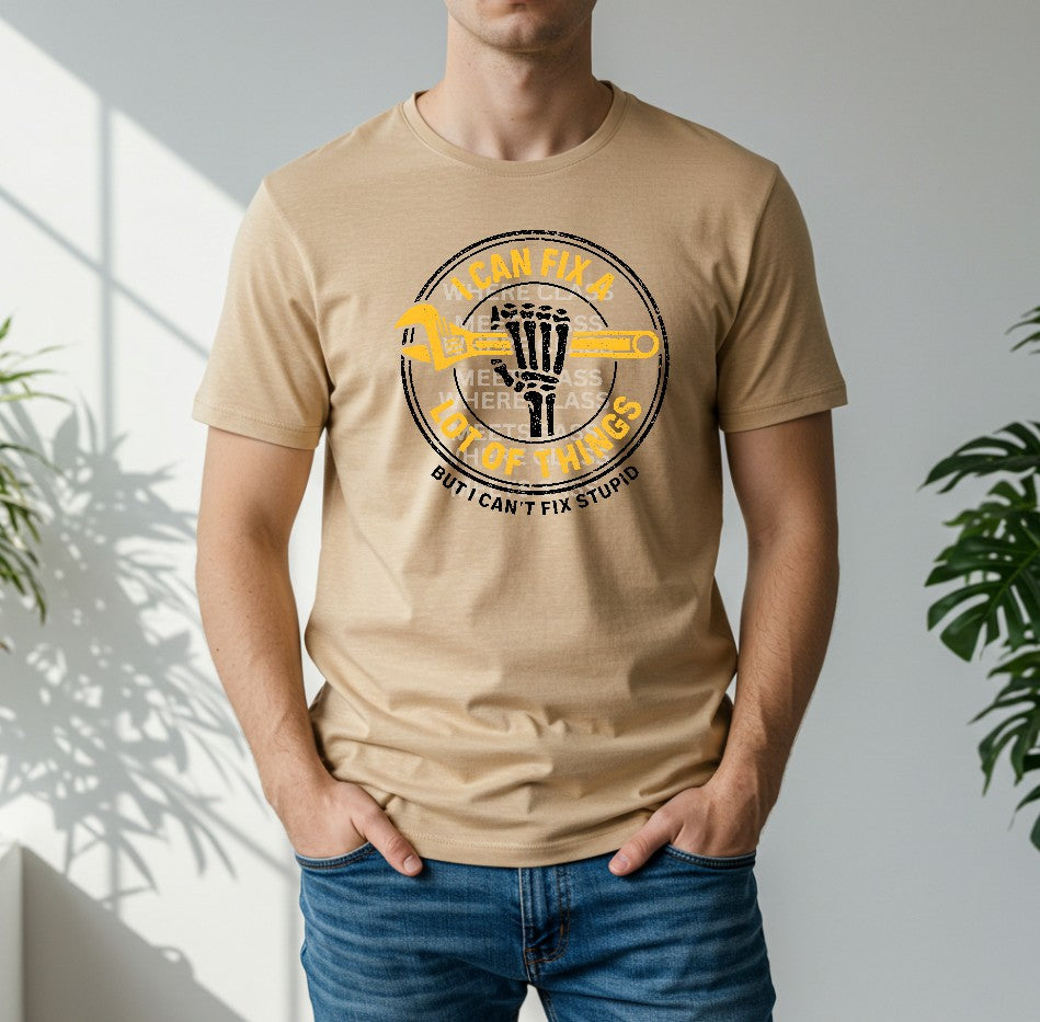 Fix Stupid Men’s Graphic Tees | Comfortable Everyday Shirts