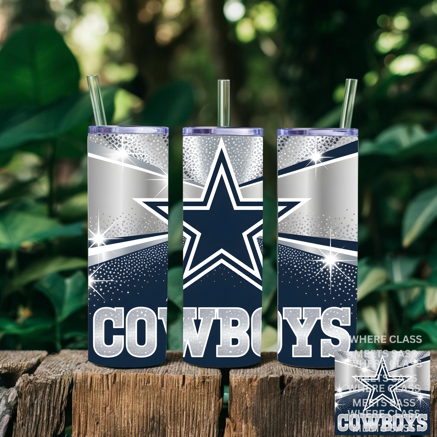 Dallas Cowboy 2wm 20 oz Tumbler