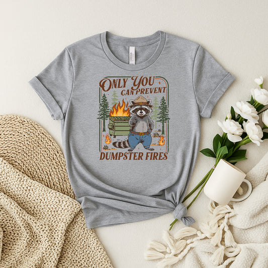 Dumpster Fire Short Sleeve Tee