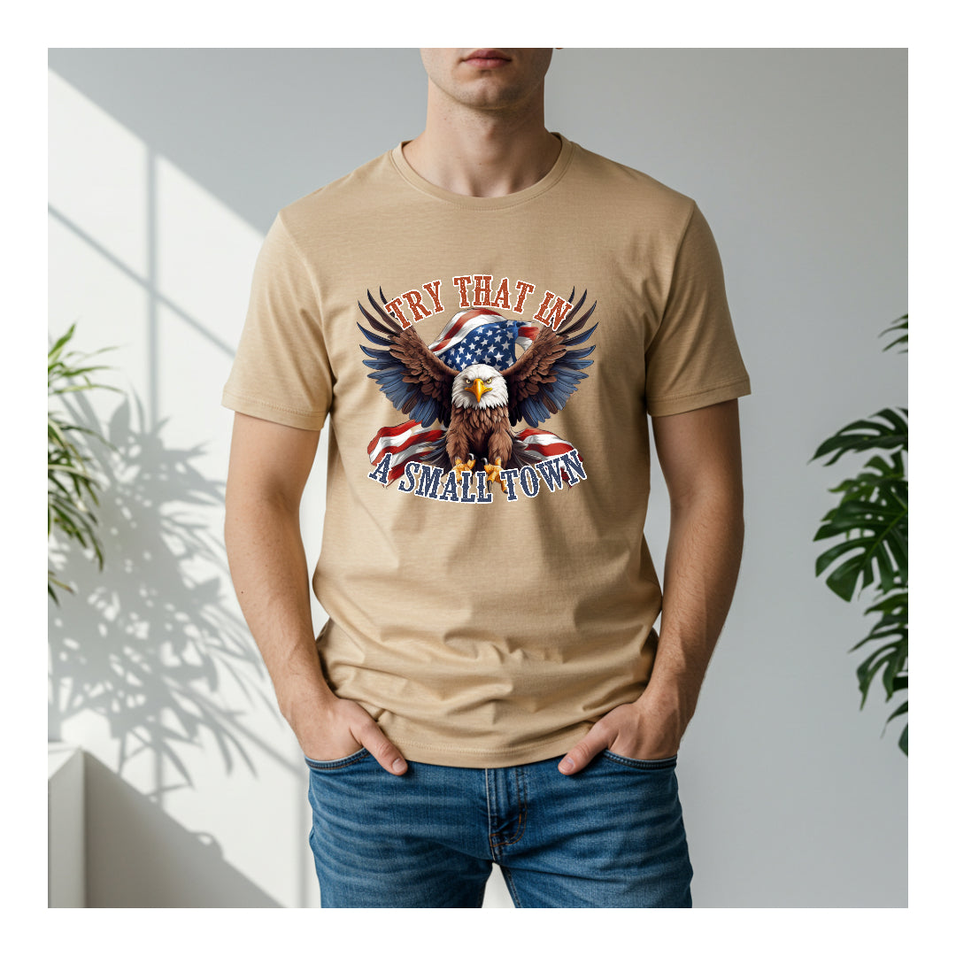Small Town Men’s Graphic Tees | Comfortable Everyday Shirts