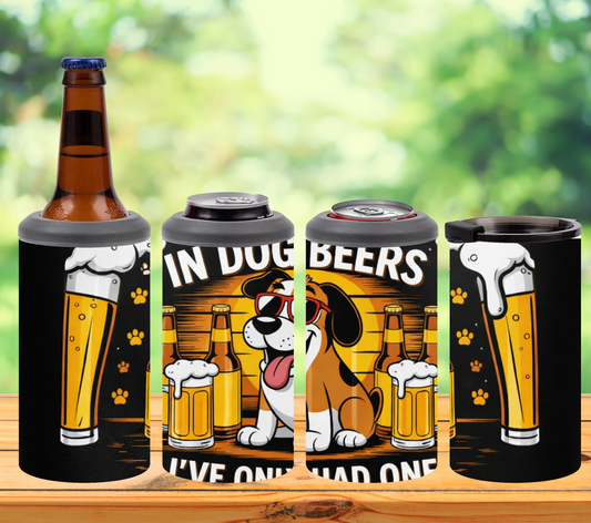 4-in-1 Can Coolers | Fits Cans, Bottles & Tumbler Use