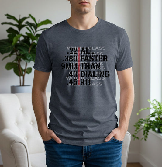 Faster than 911 Men’s Graphic Tees | Comfortable Everyday Shirts