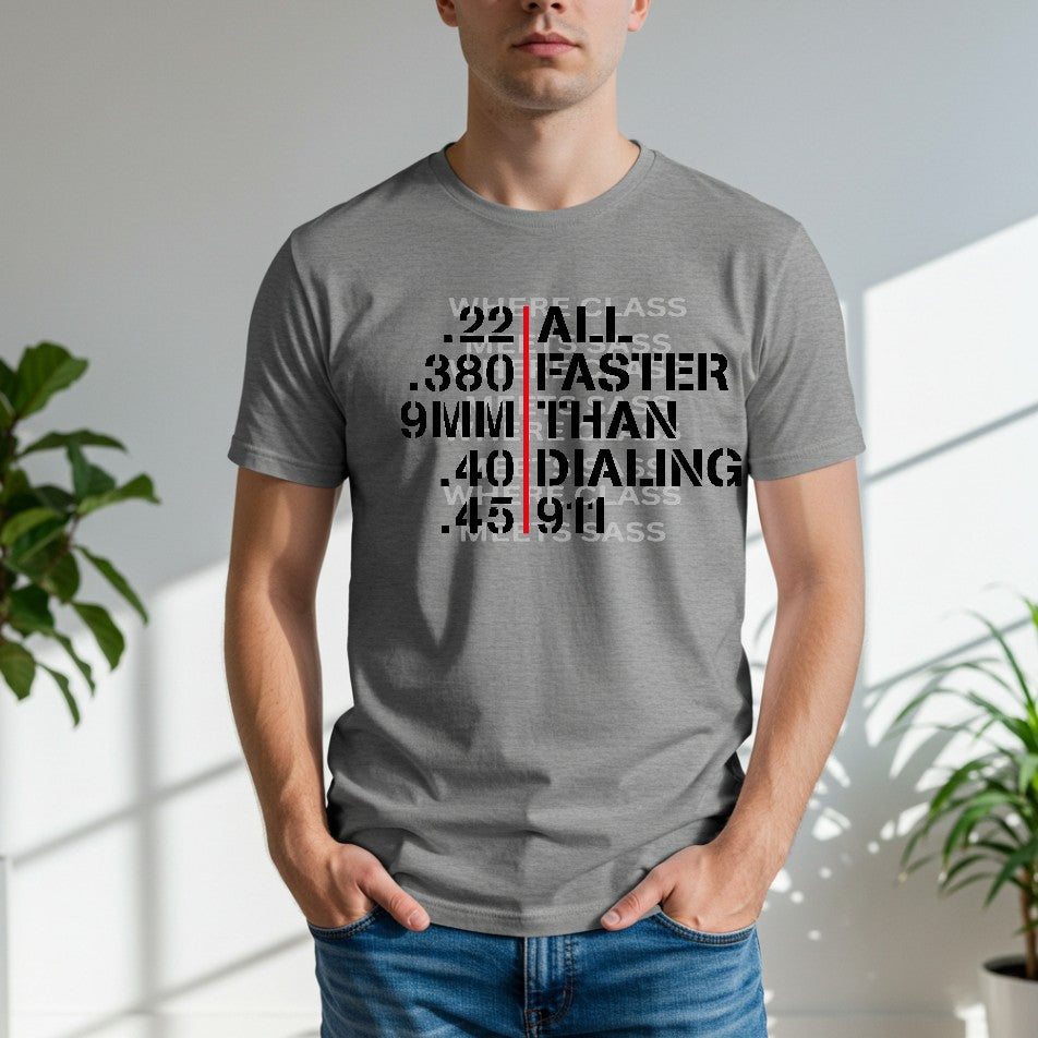Faster than 911 Men’s Graphic Tees | Comfortable Everyday Shirts