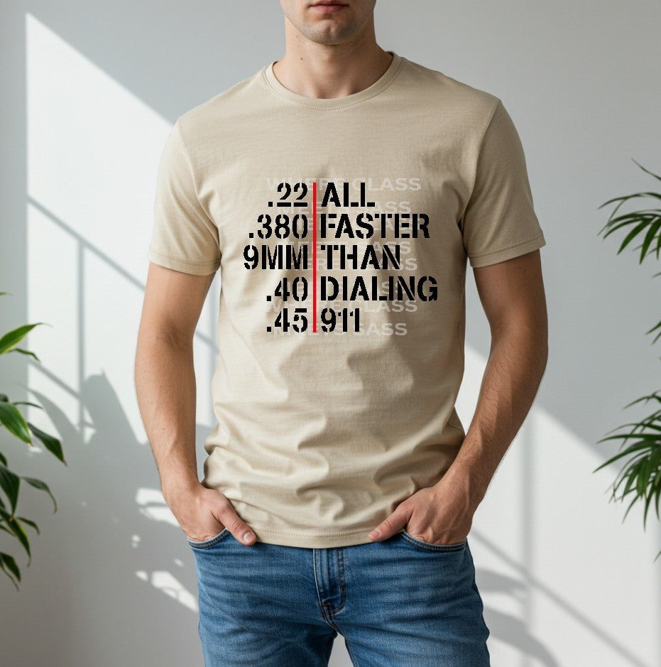 Faster than 911 Men’s Graphic Tees | Comfortable Everyday Shirts