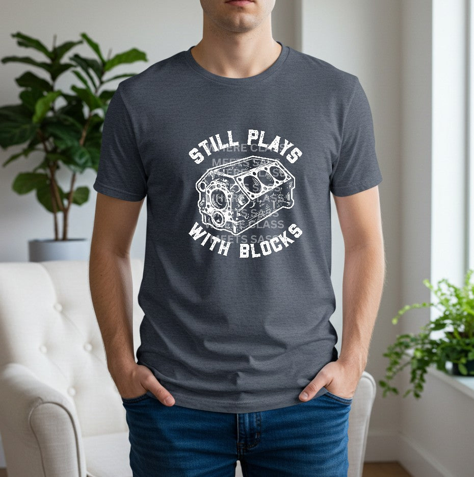 Blocks Men’s Graphic Tees | Comfortable Everyday Shirts