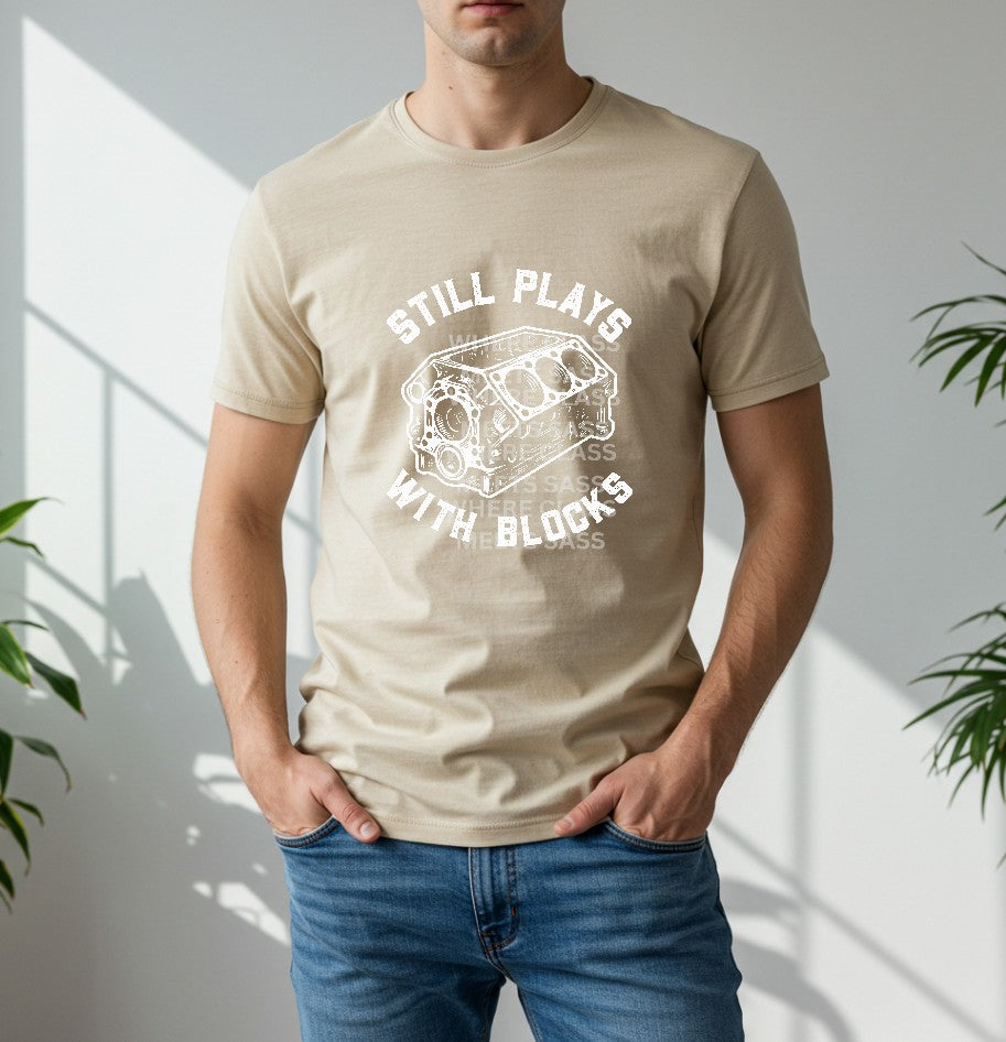 Blocks Men’s Graphic Tees | Comfortable Everyday Shirts