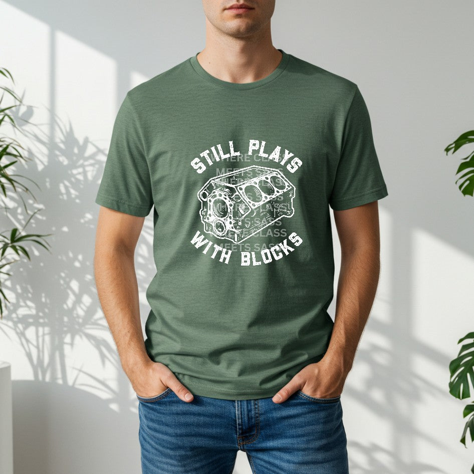 Blocks Men’s Graphic Tees | Comfortable Everyday Shirts