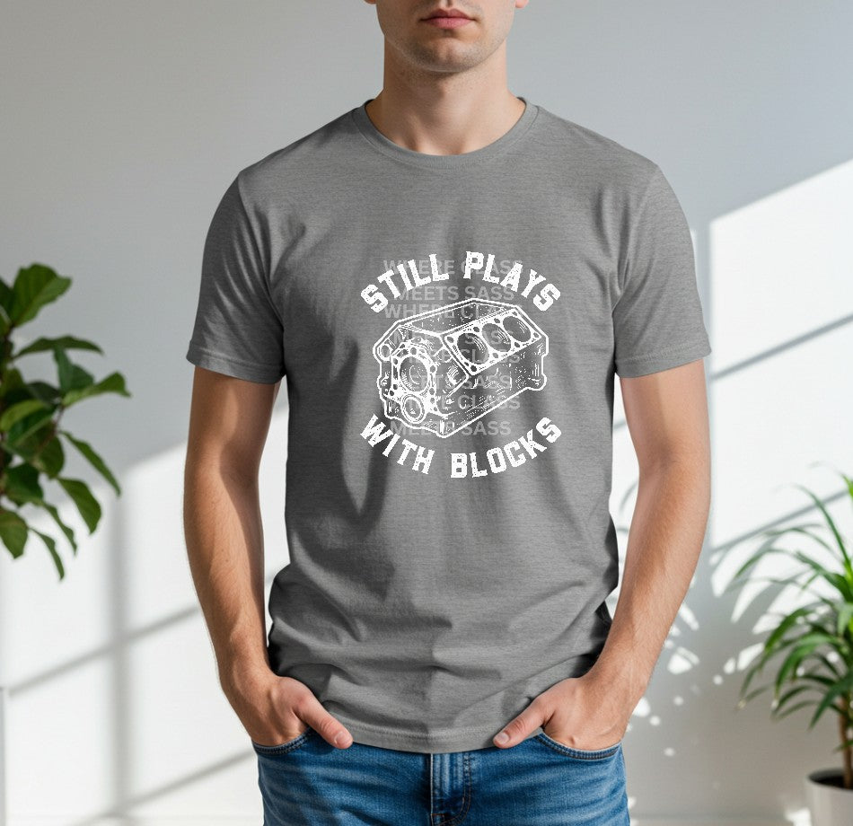 Blocks Men’s Graphic Tees | Comfortable Everyday Shirts