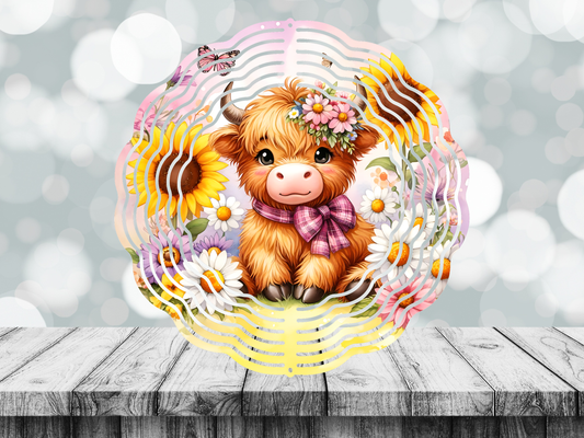 Cow Spinner4 Wind Spinner 8inch/10inch