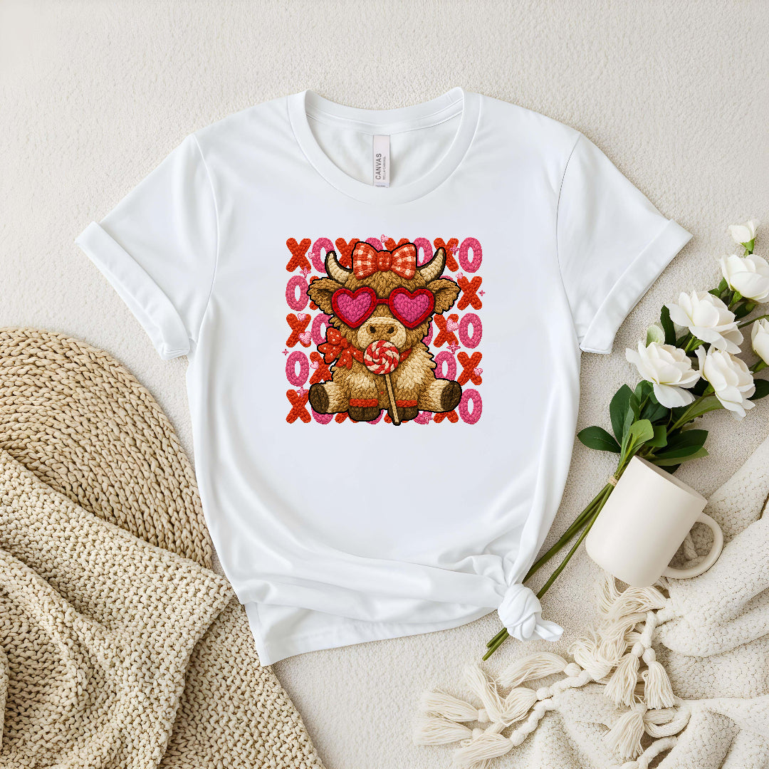 Cow Love Women’s Valentine’s Day Tees | Rustic, Cute & Comfy