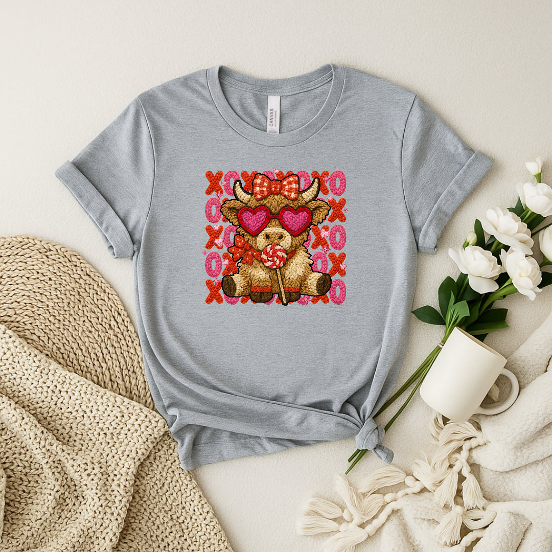 Cow Love Women’s Valentine’s Day Tees | Rustic, Cute & Comfy