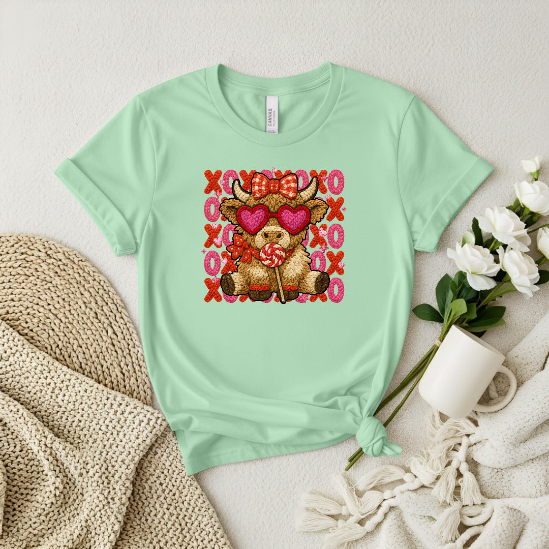 Cow Love Women’s Valentine’s Day Tees | Rustic, Cute & Comfy