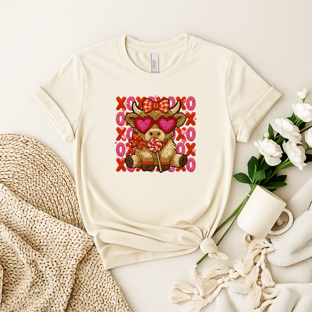 Cow Love Women’s Valentine’s Day Tees | Rustic, Cute & Comfy