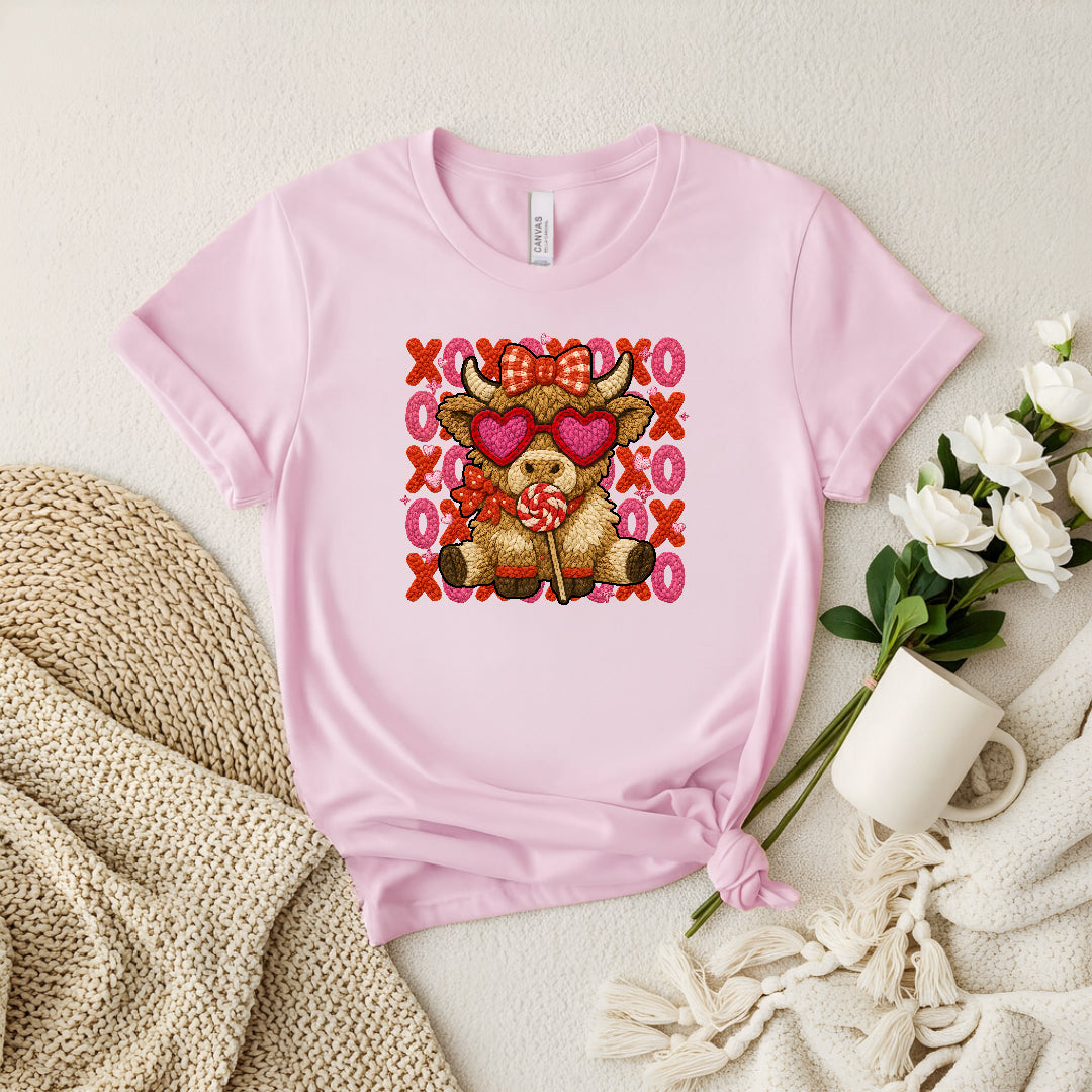 Cow Love Women’s Valentine’s Day Tees | Rustic, Cute & Comfy