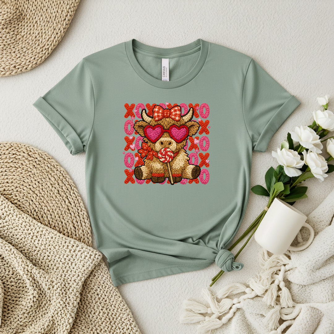 Cow Love Women’s Valentine’s Day Tees | Rustic, Cute & Comfy