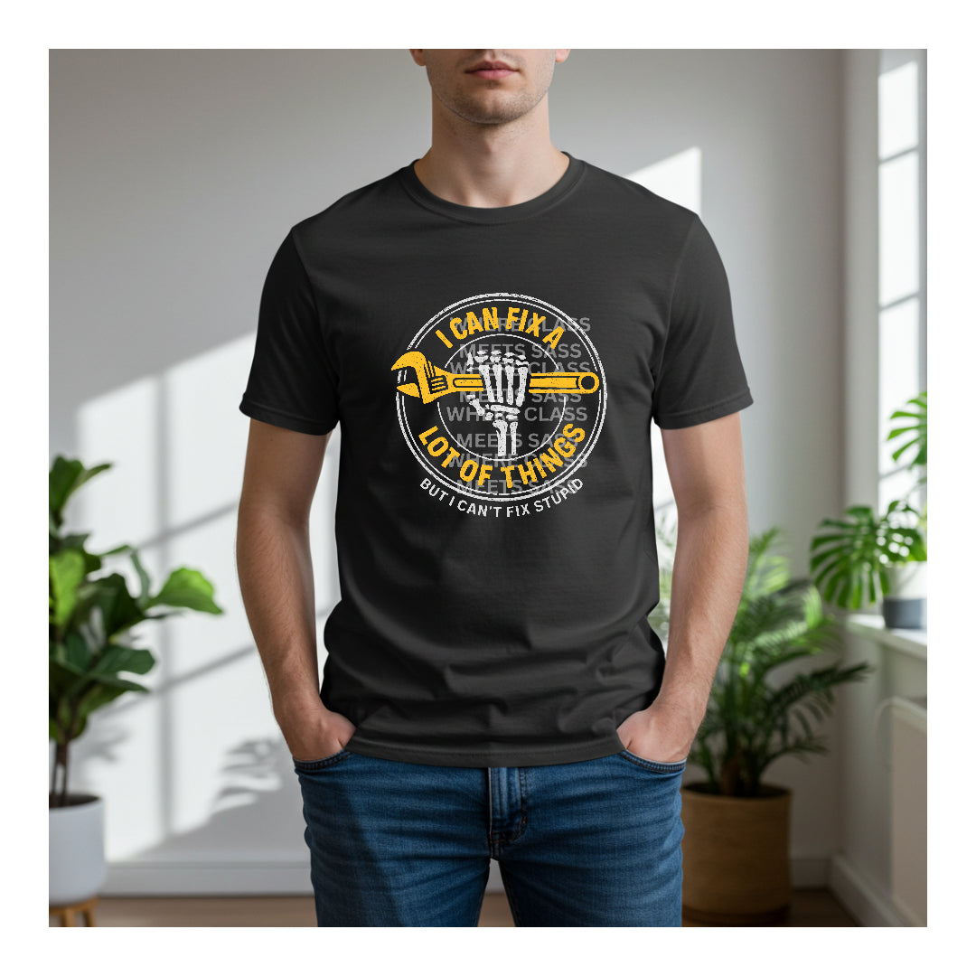 Fix Stupid Men’s Graphic Tees | Comfortable Everyday Shirts