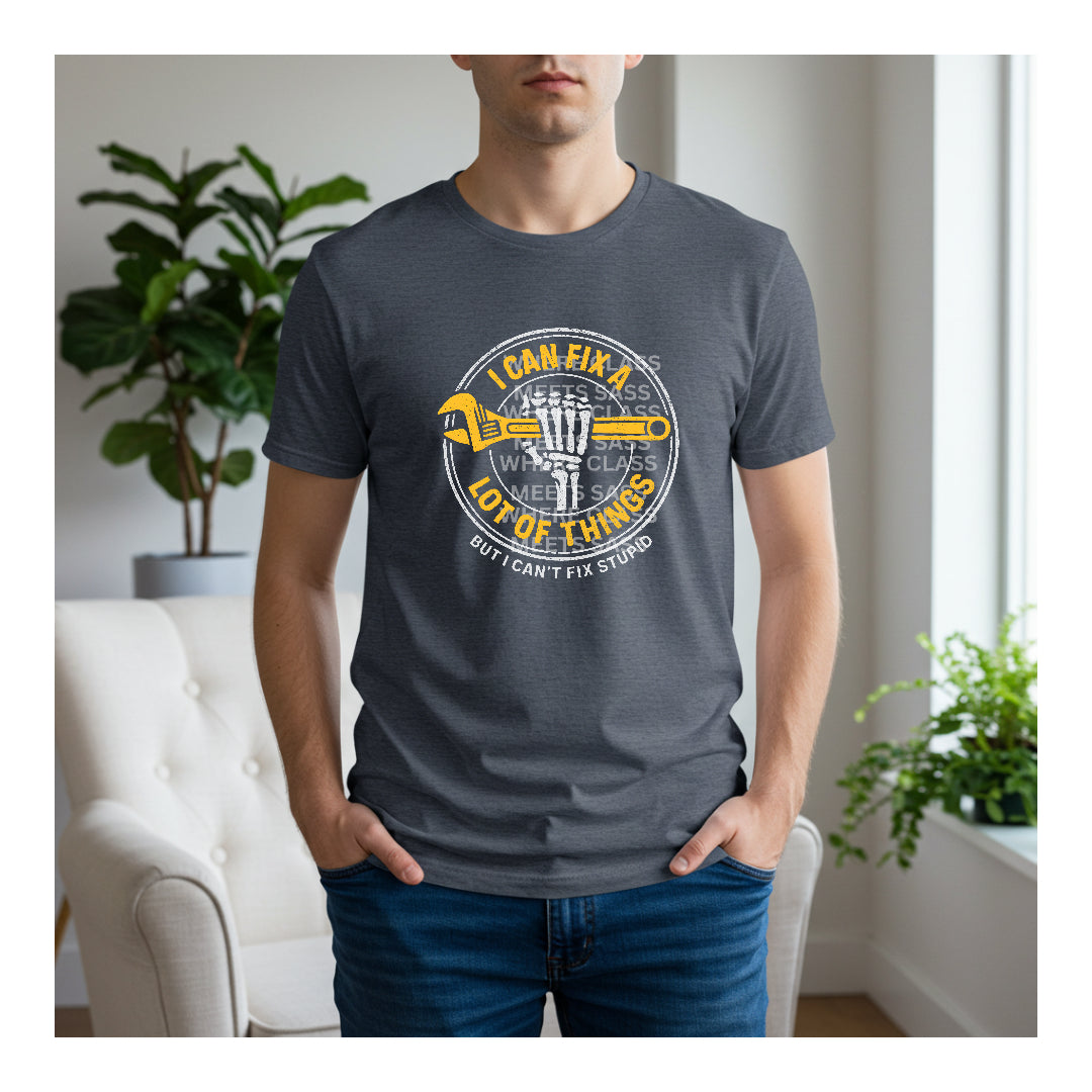 Fix Stupid Men’s Graphic Tees | Comfortable Everyday Shirts