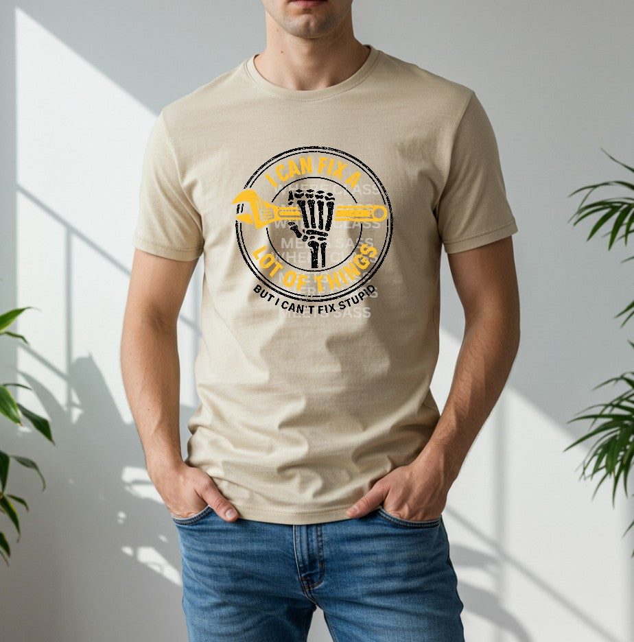 Fix Stupid Men’s Graphic Tees | Comfortable Everyday Shirts