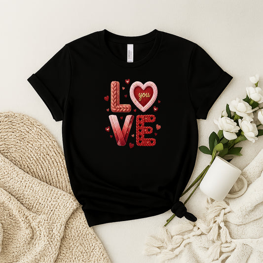Love Women’s Valentine’s Day Tees | Rustic, Cute & Comfy