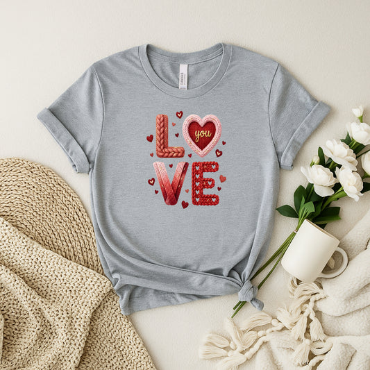 Love Women’s Valentine’s Day Tees | Rustic, Cute & Comfy