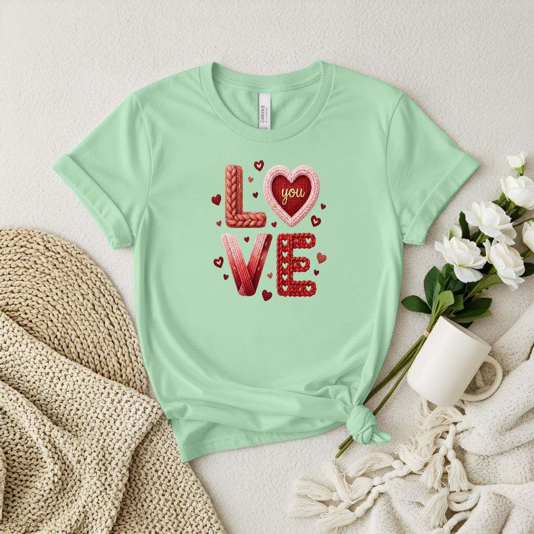 Love Women’s Valentine’s Day Tees | Rustic, Cute & Comfy