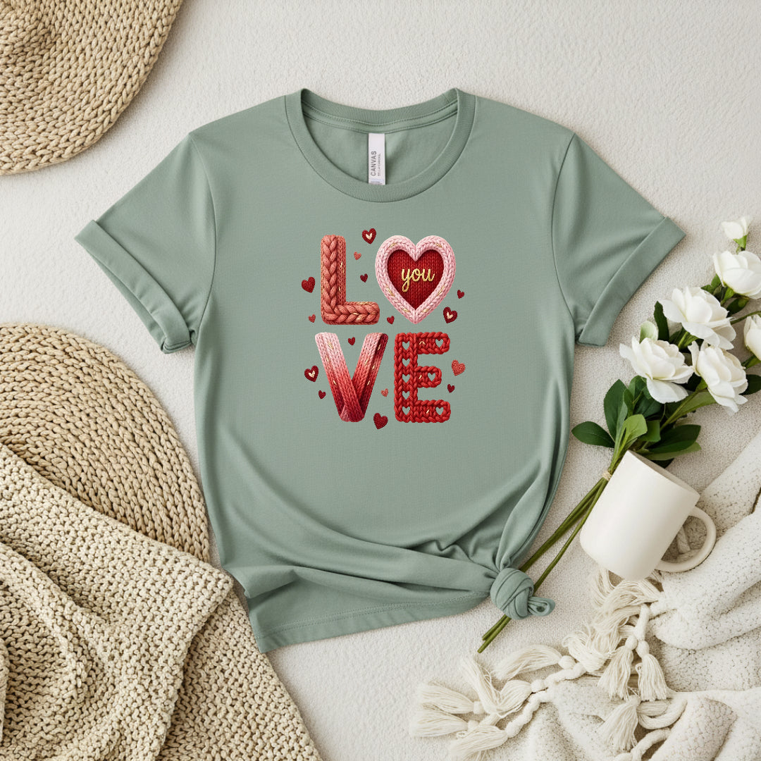 Love Women’s Valentine’s Day Tees | Rustic, Cute & Comfy