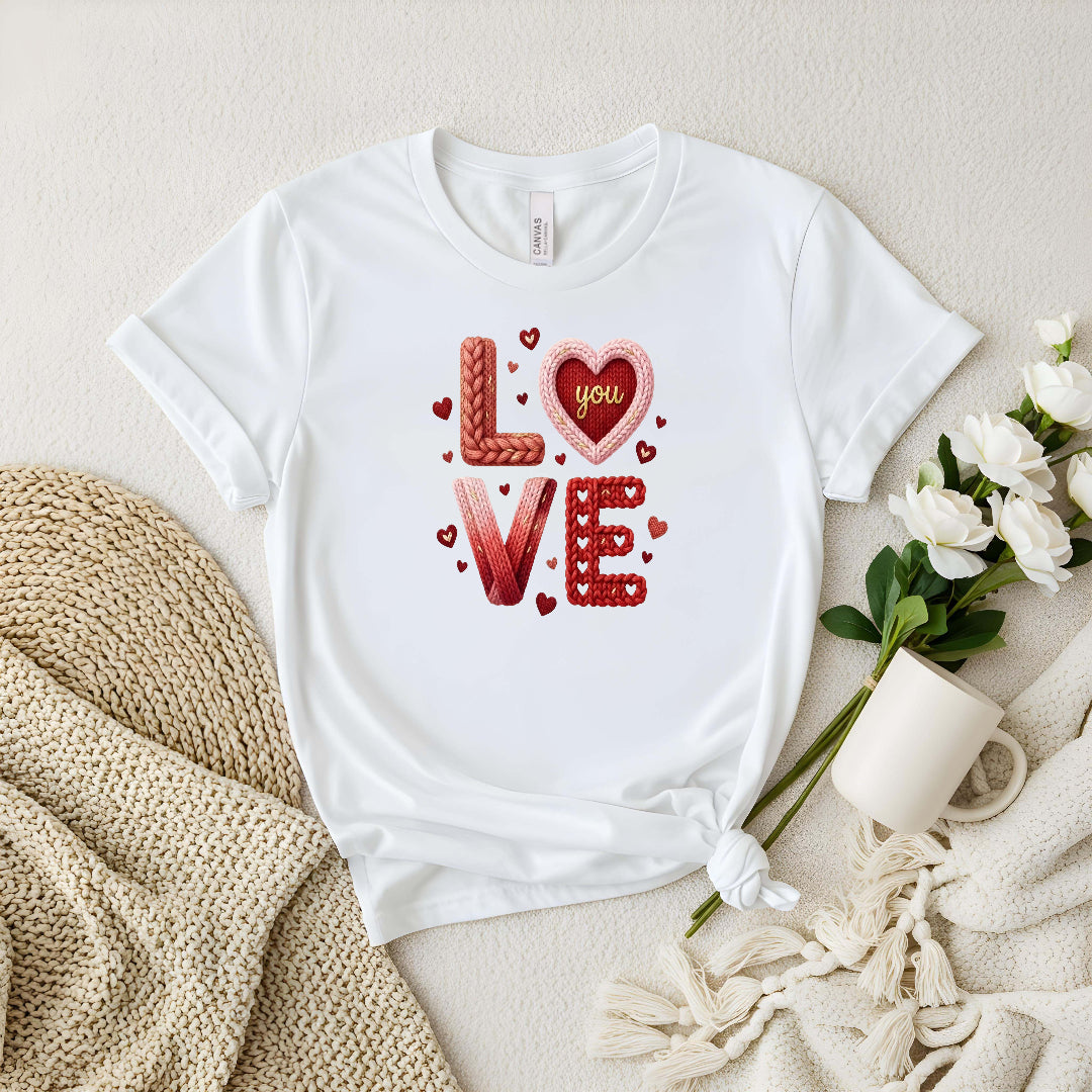 Love Women’s Valentine’s Day Tees | Rustic, Cute & Comfy