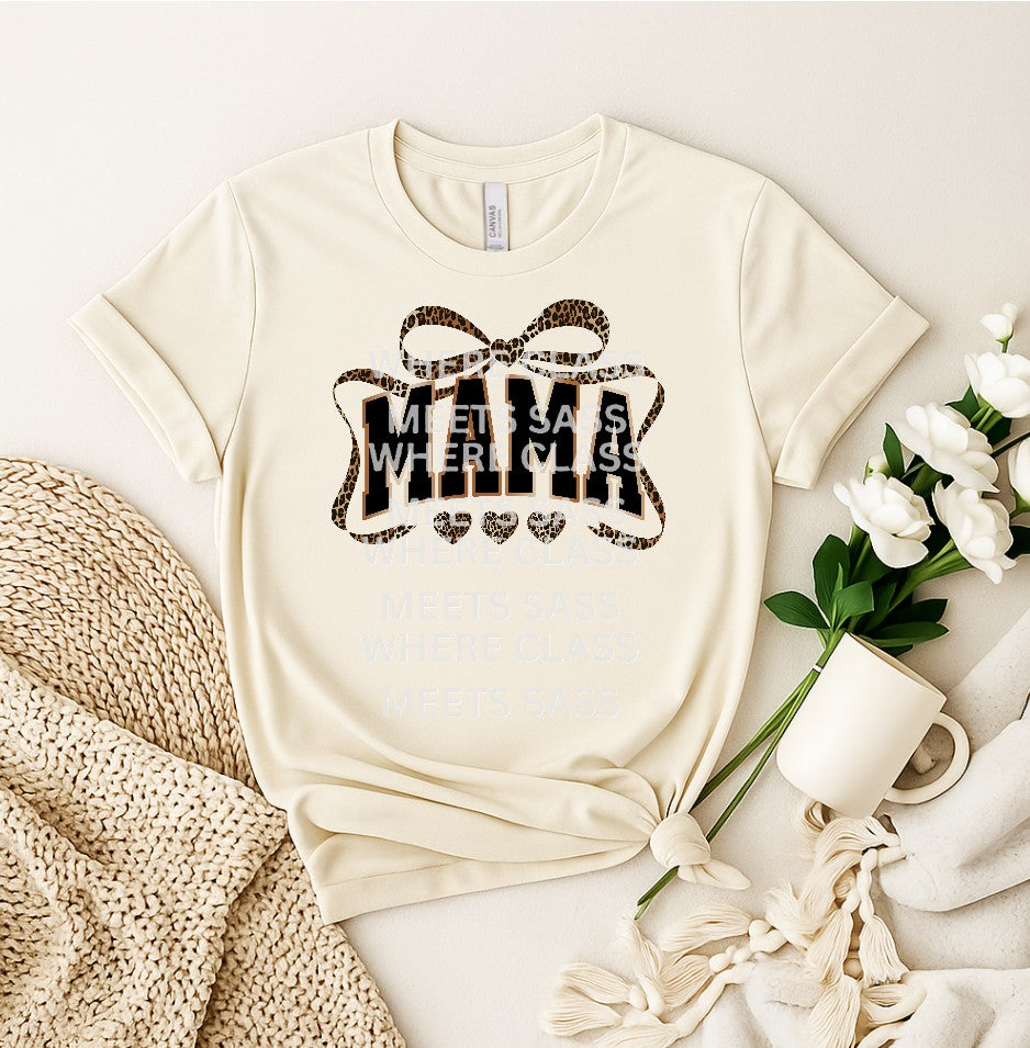 MAMA 1 Short/Long Sleeve Tee