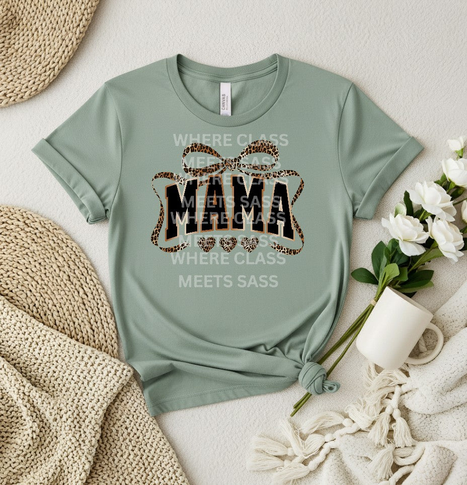 MAMA 1 Short/Long Sleeve Tee