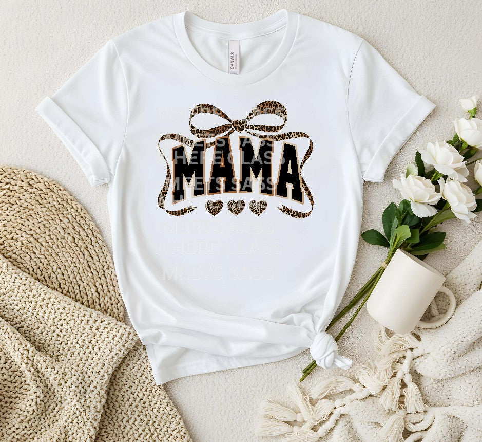 MAMA 1 Short/Long Sleeve Tee
