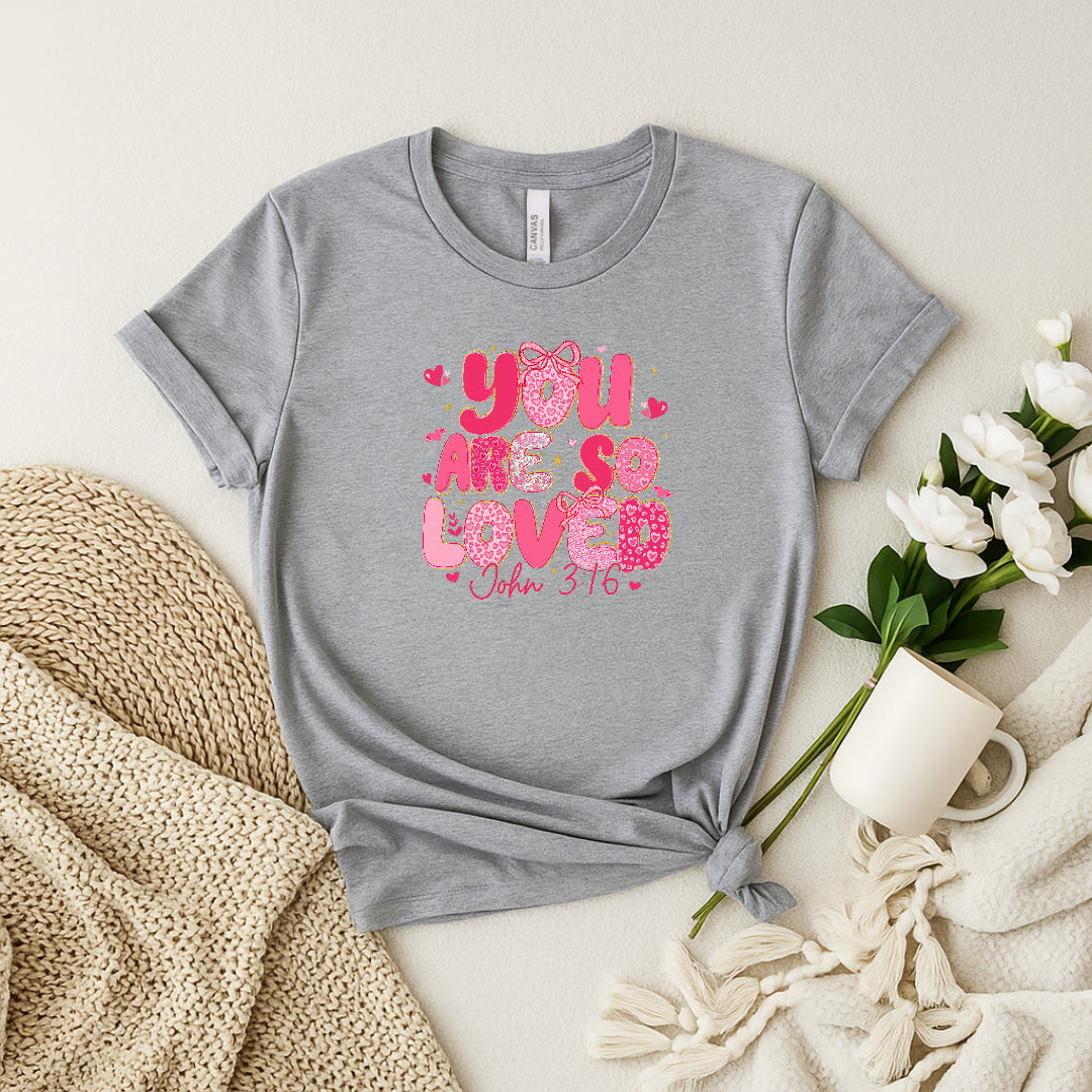 So loved Women’s Valentine’s Day Tees | Rustic, Cute & Comfy