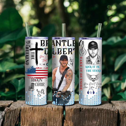 Brantley Gilbert 20 oz Tumbler