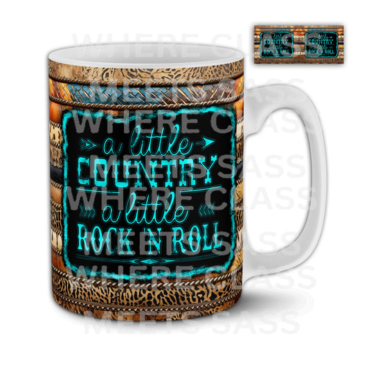 Country Music 2wm Coffee Mugs 11oz/15oz