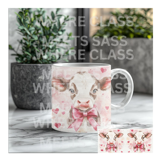 Cow 3wm Coffee Mug 11oz/15oz