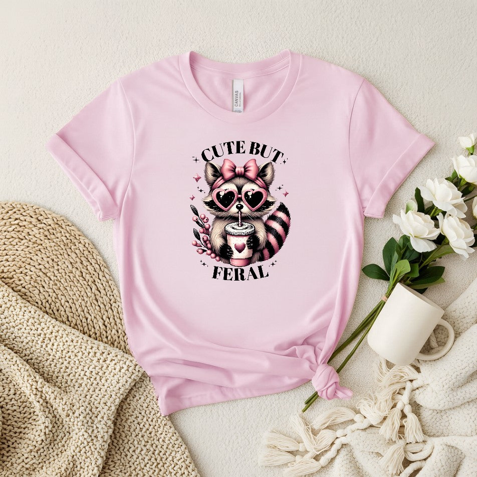 Cute but Feral Short/Long Sleeve Shirt