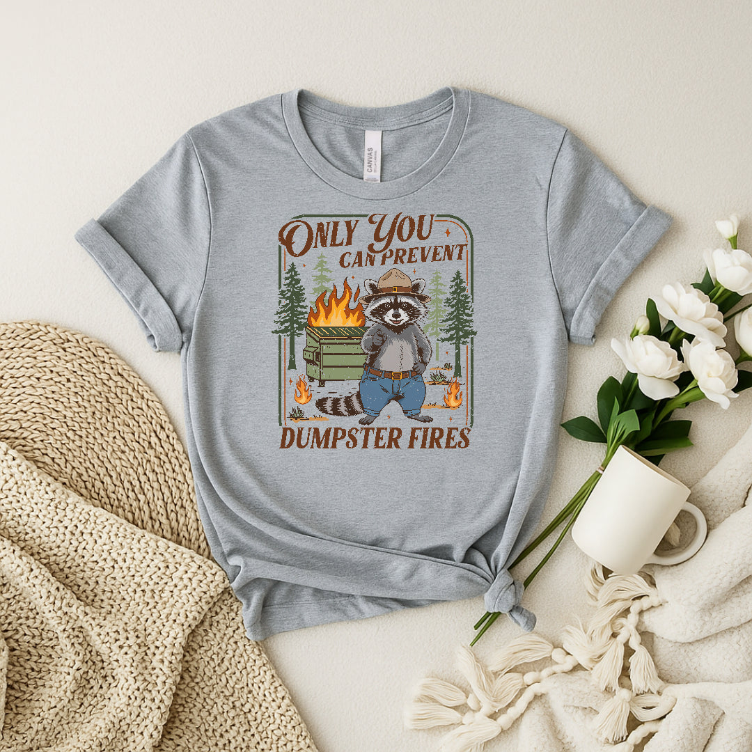 Dumpster Fire Short Sleeve Tee