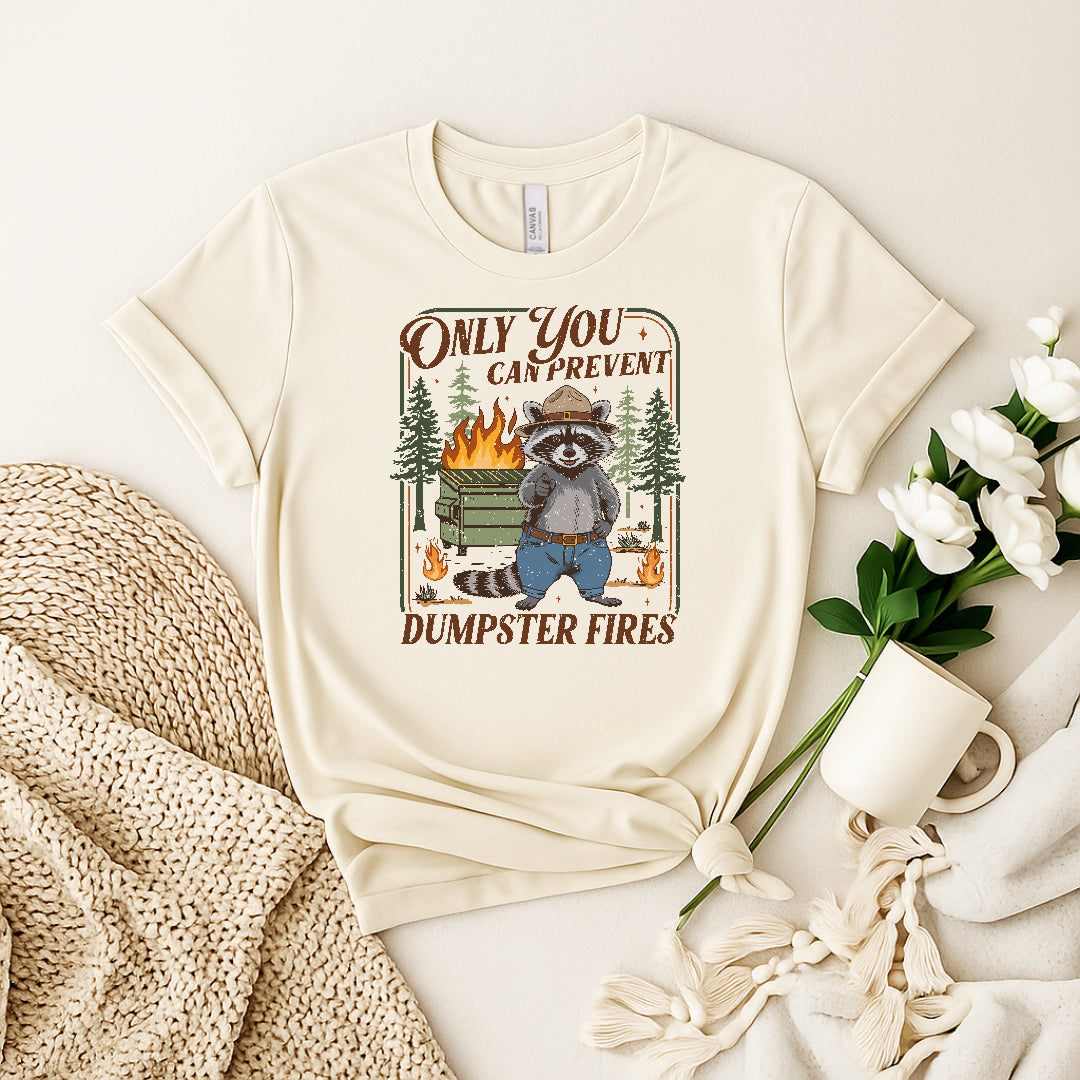 Dumpster Fire Short Sleeve Tee