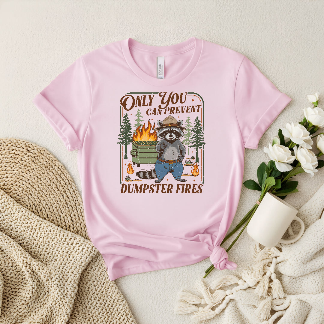 Dumpster Fire Short Sleeve Tee