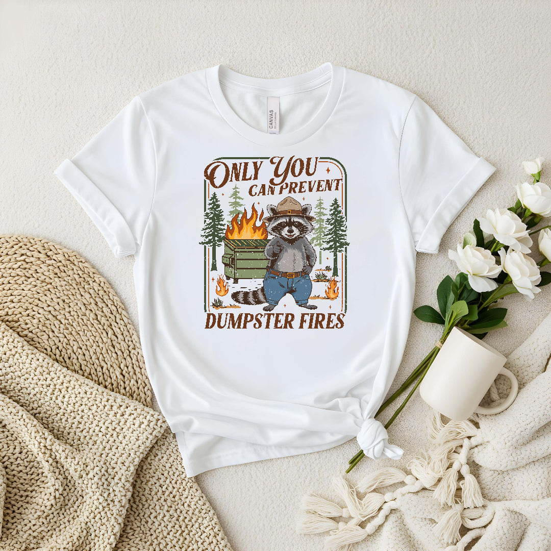 Dumpster Fire Short Sleeve Tee