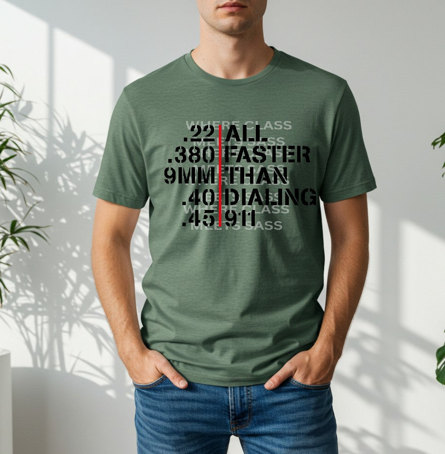 Faster than 911 Men’s Graphic Tees | Comfortable Everyday Shirts