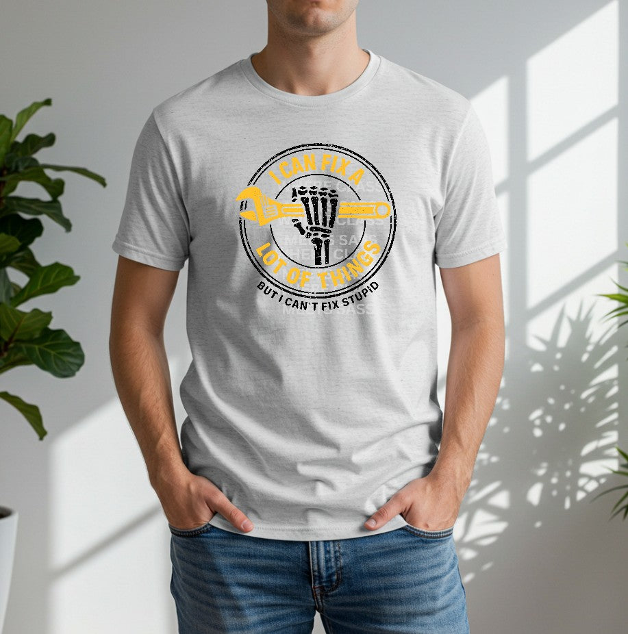 Fix Stupid Men’s Graphic Tees | Comfortable Everyday Shirts
