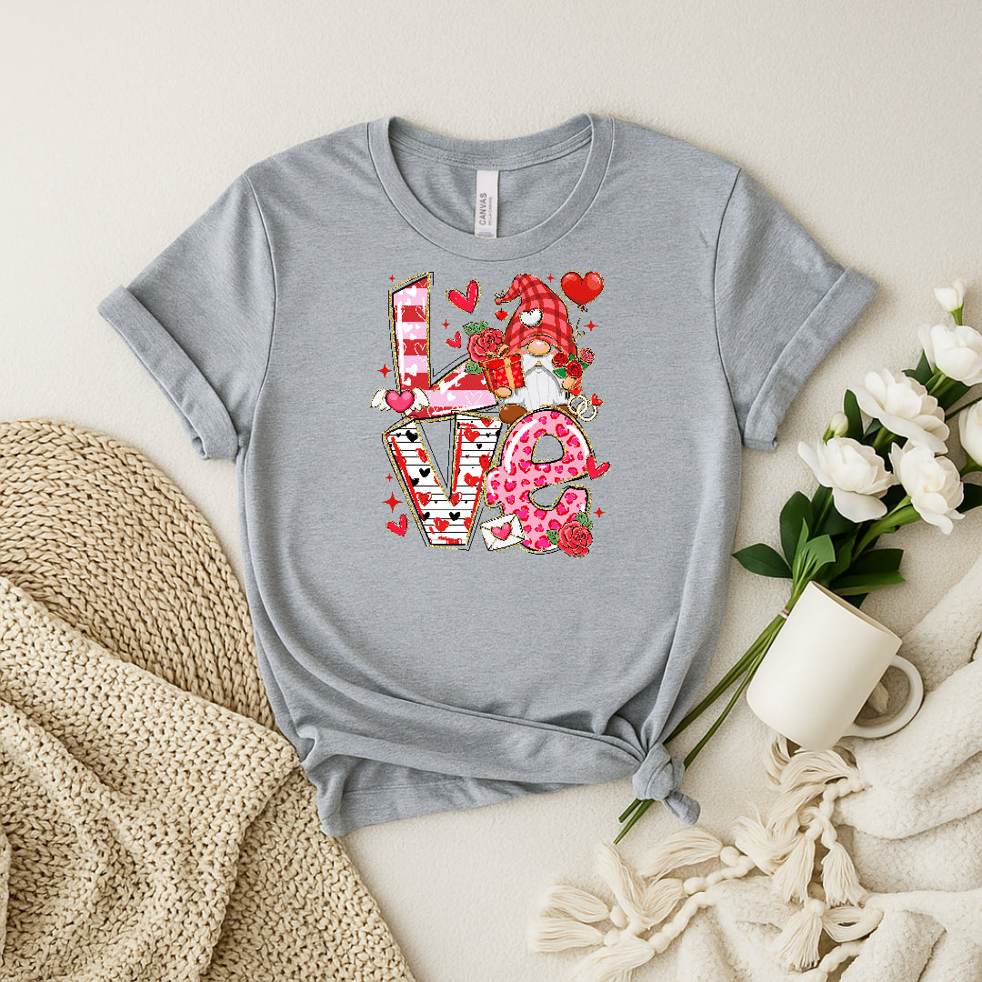 Gnome Love – Women’s Graphic Tee