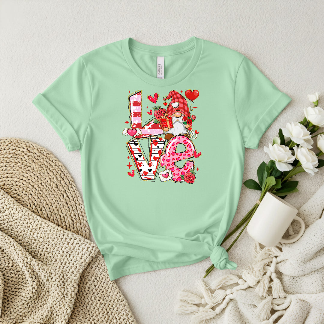 Gnome Love – Women’s Graphic Tee