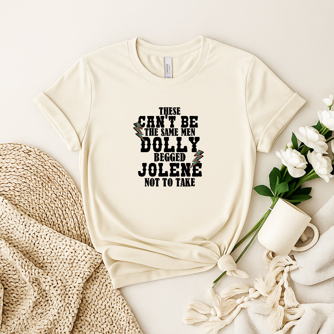 Men Dolly Warned Jolene From | Funny Country Graphic Tee for Women