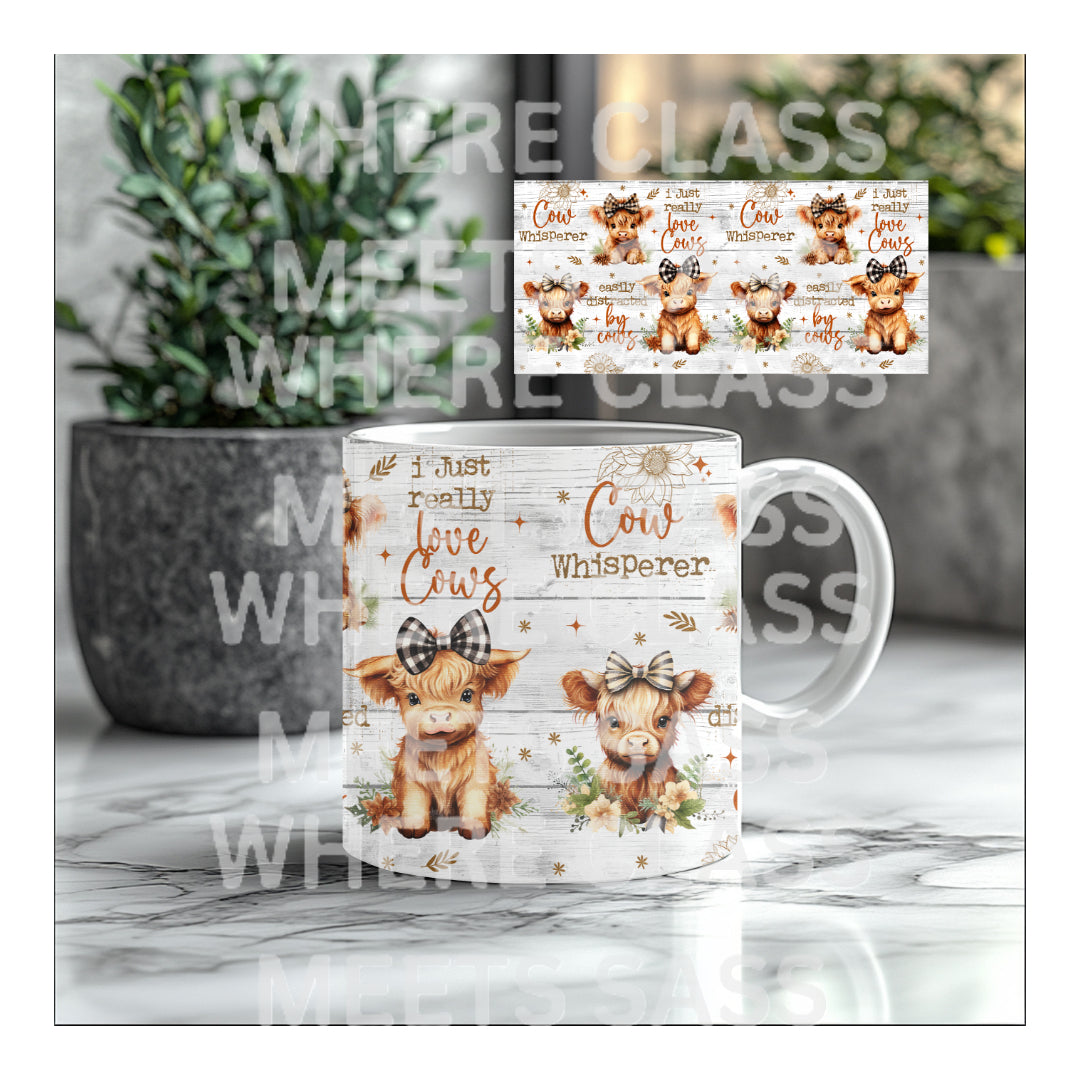 Love Cows Coffee Mug 11oz/15oz