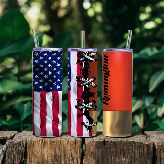 Remington Flag 20 oz Tumbler