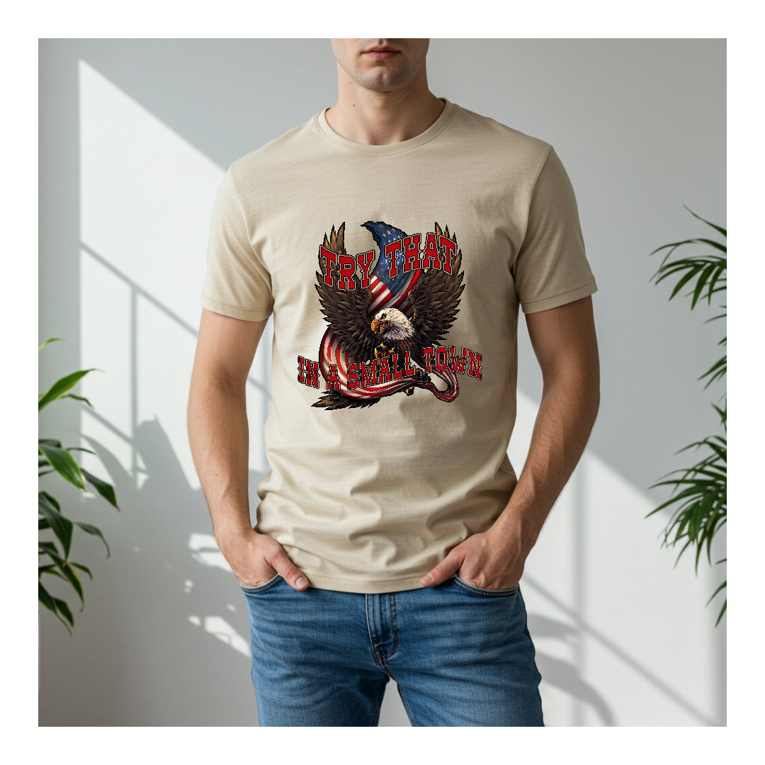 Small Town2 Men’s Graphic Tees | Comfortable Everyday Shirts