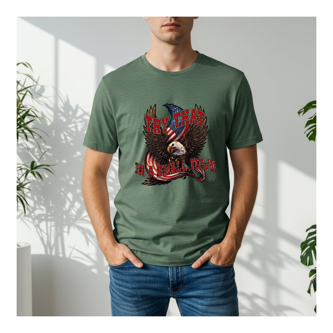Small Town2 Men’s Graphic Tees | Comfortable Everyday Shirts