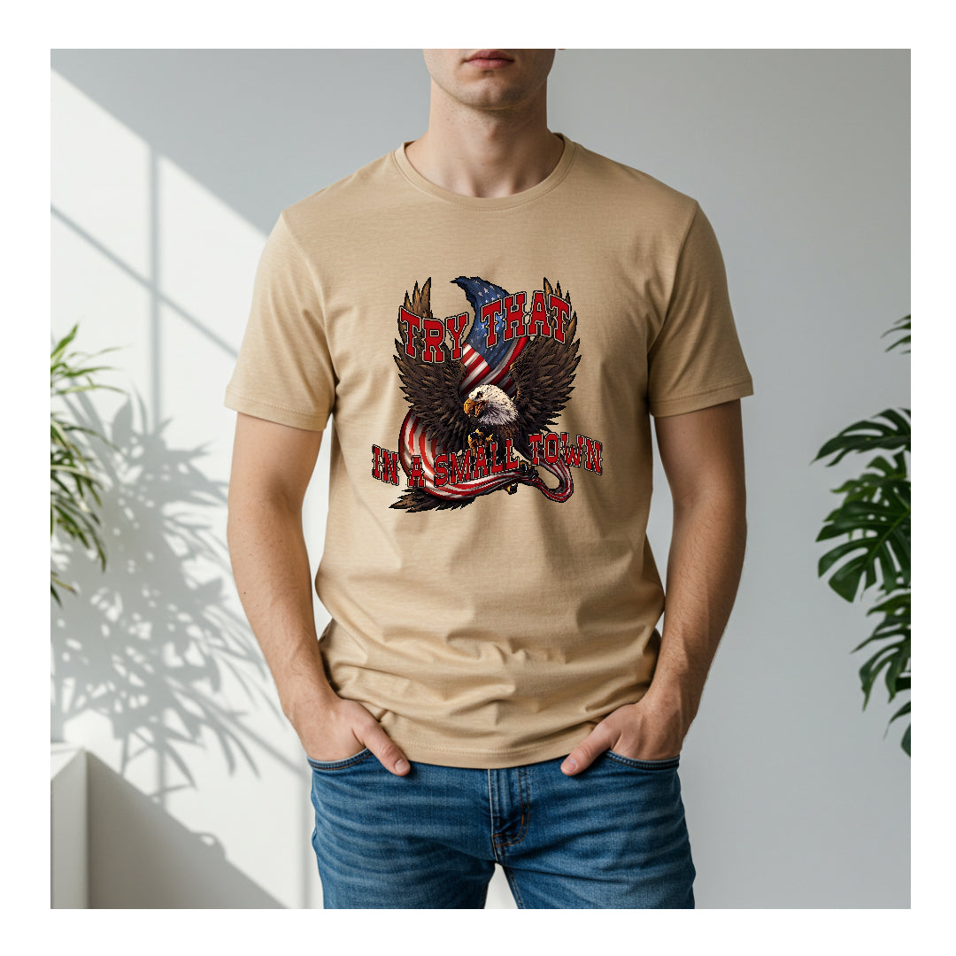 Small Town2 Men’s Graphic Tees | Comfortable Everyday Shirts